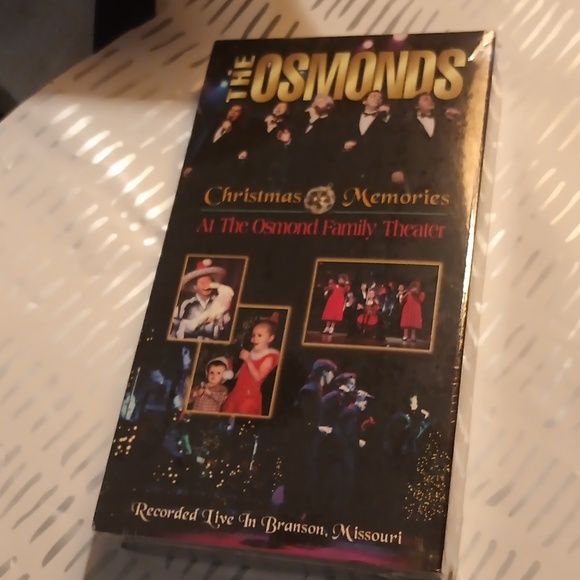 Vintage the osmonds, Christmas memories VHS recorded in Branson - Picture 1 of 5